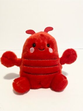 Palm Pals Red Lobster Aurora World Plush Stuffed Animal Toy 5” Beanie